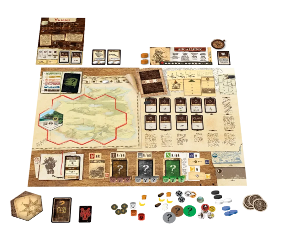 Настільна гра Робінзон Крузо. Пригоди на проклятому острові (Robinson Crusoe: Adventures on the Cursed Island) | Зображення 2