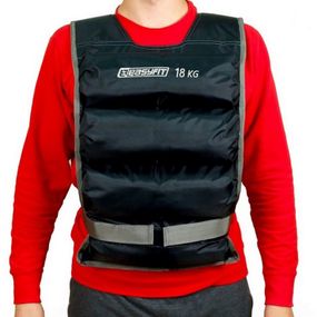 Жилет утяжелительный EasyFit EF-VST-18 черный, 18 кг