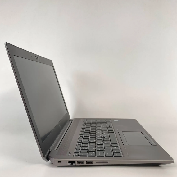 Мобильная рабочая станция Б-класс HP zBook 15 G6 / 15.6" (1920x1080) IPS / Intel Core i7-9850H (6 (12) ядер по 2.6 - 4.6 GHz) / 16 GB DDR4 / 480 GB SSD / nVidia Quadro T1000, 4 GB GDDR5, 128-bit / TouchID / WebCam б/у + Подарок Беспроводная мышь / USB | Зображення 3