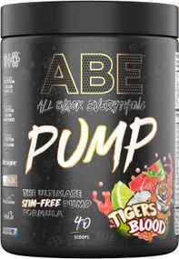 Передтренувальний комплекс Applied Nutrition ABE Pump 500 g (Tigers Blood)