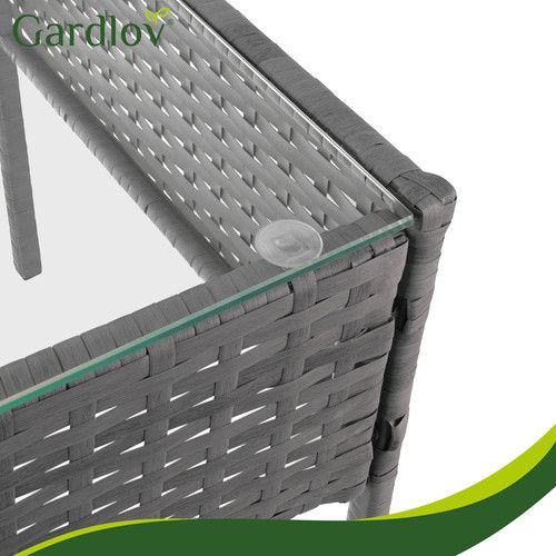 Садовая мебель из ротанга антрацитового цвета Gardlov 26907 | Зображення 6