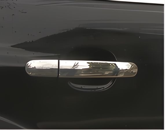 Накладки на ручки (4 шт., нерж.) OmsaLine - Італійська нержавійка для Ford C-Max/Grand C-Max 2010-2024 рр