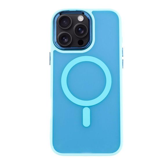 Чохол TPU+PC Space Magnetic Color with Magsafe для iPhone 16 Pro Колір Dark Blue | Зображення 2