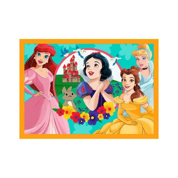 Пазл Trefl Princess Казкові історії 4 in 1 (35, 48, 54, 70) елемента (5900511346510) | Зображення 3