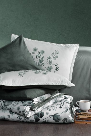 Постільна білизна La Romano Premium Satin 200×220 Madena Moonmist | Зображення 1