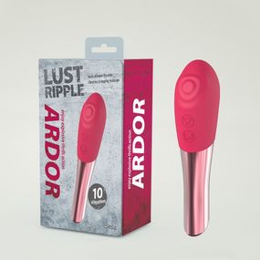 Двухсторонняя вибропуля Chisa Lust Ripple Ardor с пульсирующей головкой, розовый Sex Aura