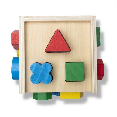 Розвиваюча іграшка Melissa&amp;Doug Сортировочный куб (MD575) | Зображення 1