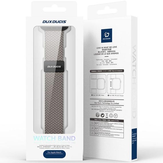 Ремешок Dux Ducis Mixture Ultra для Apple Watch 42(ser.1-3)/44/45/46/49mm Clay | Зображення 5