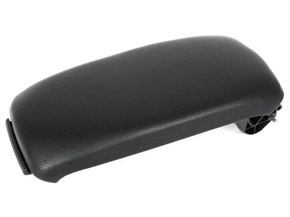 Audi A3 8P (03-12) кришка підлокітника з кнопкою і оббивкою, чорна екошкіра, Ауді А3 8П