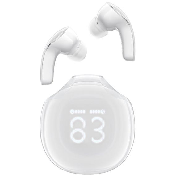 Навушники TWS Acefast T9 porcelain white | Зображення 5