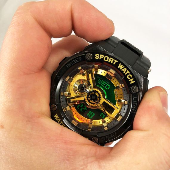 Спортивні водонепроникні годинники SKMEI, Спортивні годинники чоловічі водонепроникні JZ-18 | Зображення 3