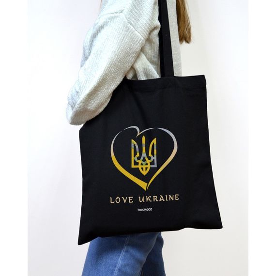 Екошопер Букопт BK4036 Love Ukraine чорний | Зображення 2