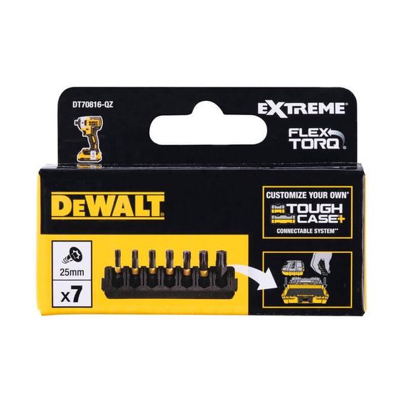 Касета з бітами FlexTorq 8шт DeWALT DT70816 | Зображення 1