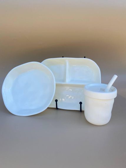 Набір для годування HEORSHE Ripple White | Зображення 4