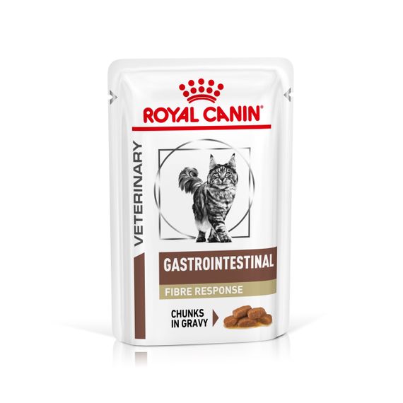 Вологий корм для котів із проблемами ШКТ Royal Canin Gastrointestinal Fibre Response Feline, 85 гр