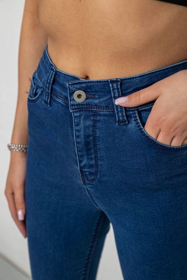 Джинсы женские Skinny, цвет синий, 182R3619 | Зображення 4