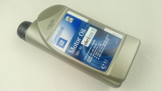 Олива моторна 5W-30 синтетична GM Dexos2 1 л (1942000) | Зображення 3