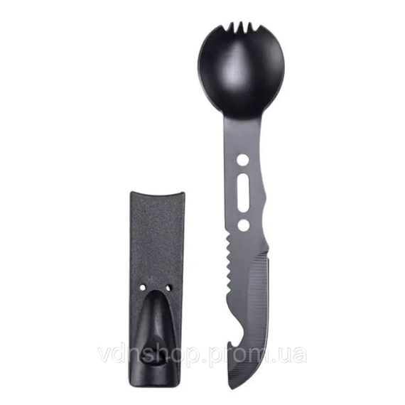 Туристичний набір інструментів для виживання 21х15х12 см похідний набір з аптечкою і лопатою Lugi HP-D-5 | Зображення 5