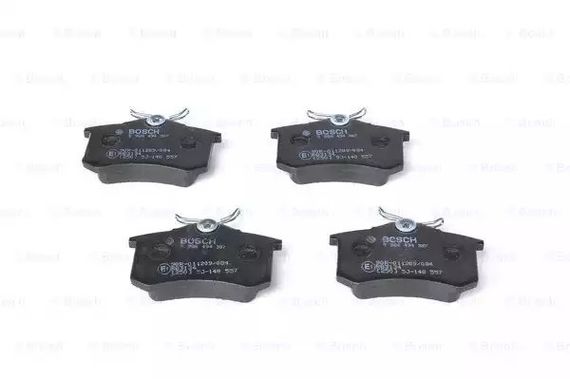 Колодки гальмівні дискові AUDI/PEUGEOT/RENAULT/SEAT/VW задн.  BOSCH (0986494387) | Зображення 5