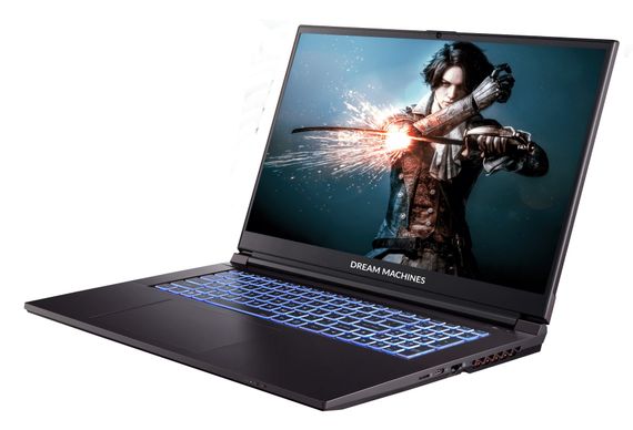 Ноутбук Dream Machines RG2050-17 17.3FHD IPS, Intel i7-13620H, 16GB, F1TB, NVD2050-4, DOS, чорний (RG2050-17UA25) | Зображення 2