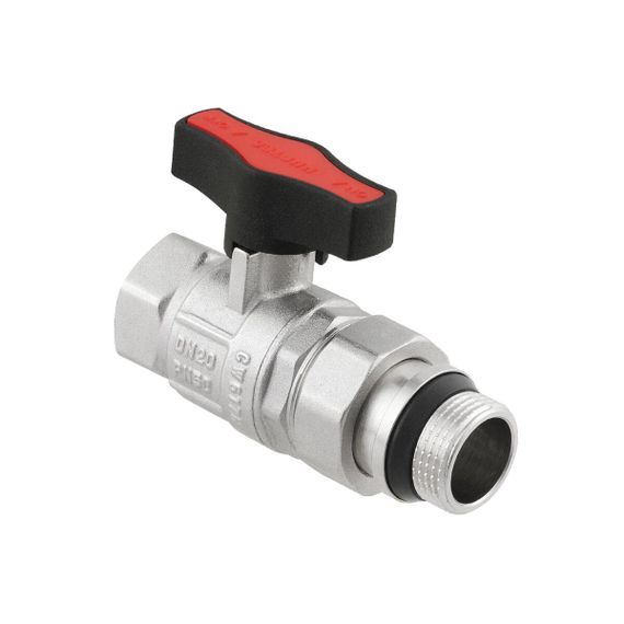 Кран кульовий з американкою Raftec GOLD PN64 ВЗ 1/2" GRDS01 | Зображення 5