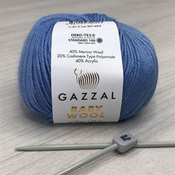 Пряжа Gazzal – Baby Wool  колір 813