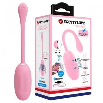 Віброяйце з електростимуляцією, кероване смартфоном Pretty Love-Doreen, BI - 014609HP-1 Sex Aura