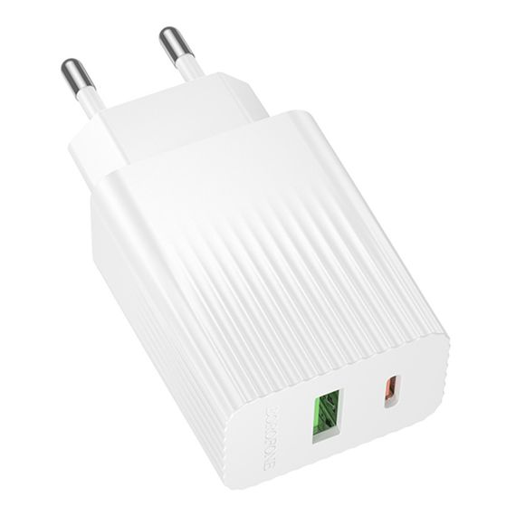 Мережевий зарядний пристрій Borofone BAS76A 1USB-C/1USB PD/QC 30W | Зображення 3