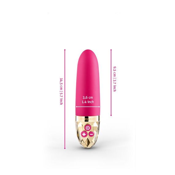Вібратор Mystim Sleak Freak Pink, 8 режимів, внутрішня та зовнішня стимуляція | Зображення 3