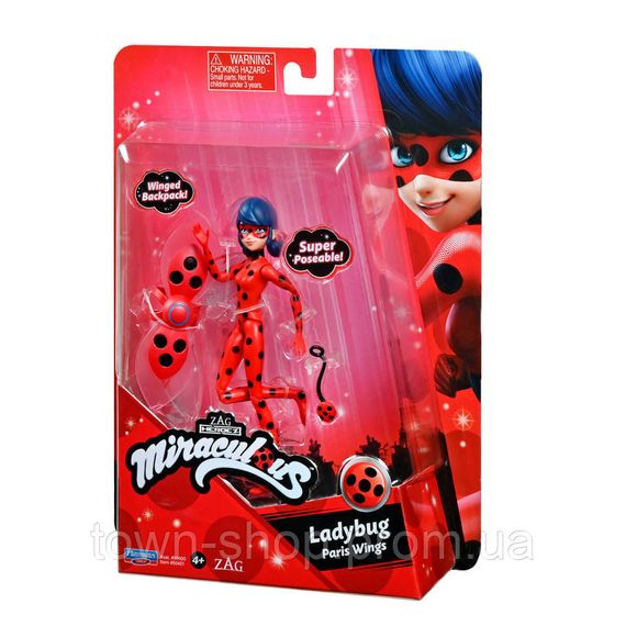 Кукла "Леди Баг и Супер-Кот" Леди Баг Miraculous 50401, 12 см с аксессуарами | Зображення 1