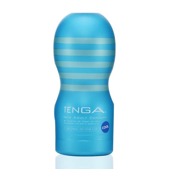 Мастурбатор Tenga Deep Throat Cup Cool Edition с охлаждающим лубрикантом (глубокое горло)