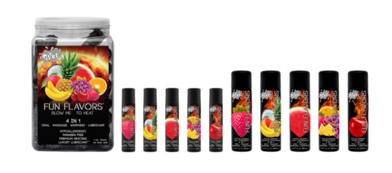 Розігріваючий лубрикант Wet Fun Flavors Tropical Fruit Explosion (мультифрукт) 89 мл | Зображення 1