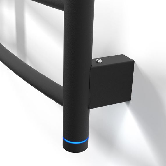 Модуль прихованого ел.підключення (для круглої стійки Ø 30) Чорний | Зображення 1