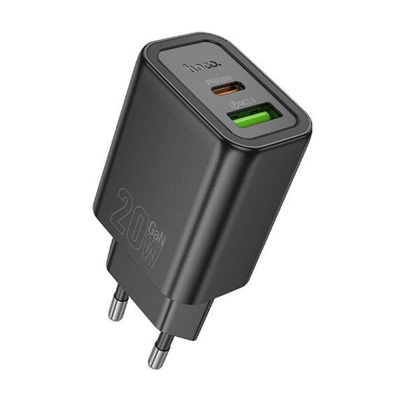 МЗП Hoco N61 Gentle PD20W+QC3.0 (1USB-A/1C) | Зображення 1