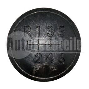 Эмблема ручки рычага МКПП VW T5/T6 03-19 (1-6,R), AutoTechteile, 371 1012, 14711003