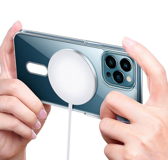 Чохол Cosmic Acrylic MagSafe HQ для Apple iPhone 15 Transparent | Зображення 4