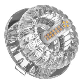 Світильник точковий декоративний HDL-G267 G9 CH CL