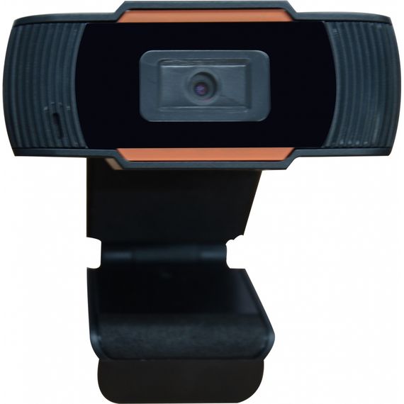 Веб-камера Okey HD 720P Black/Orange (WB100) | Зображення 2