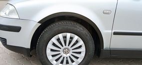 Накладки на арки (4 шт, чорні) Sedan, 2000-2006, ABS для Volkswagen Passat B5 років