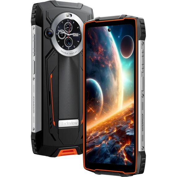 Мобильный телефон Blackview BV8200 12/256GB Orange (6931548319252) | Зображення 5