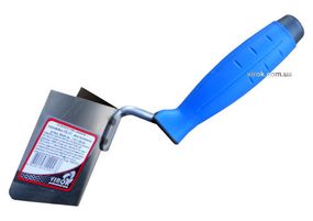 Кельма кутова зовнішня з нержавійки PROFI 80 х 60 мм VIROK (14V121)