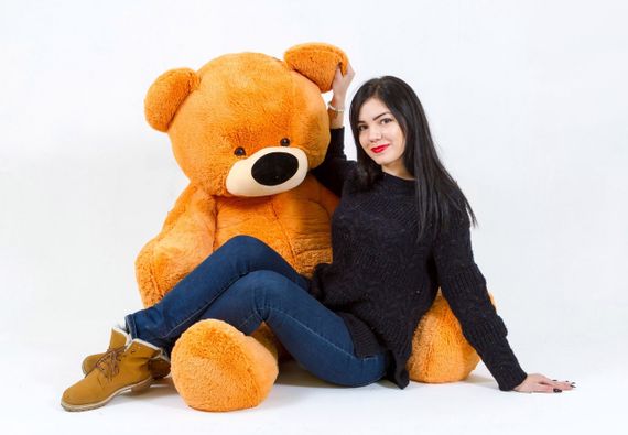 Плюшевий ведмідь Аліна 200 см медовий | Зображення 2