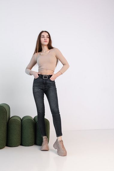 Кроссовки женские Fashion Dora 3898 41 размер 25 см Бежевый | Зображення 9