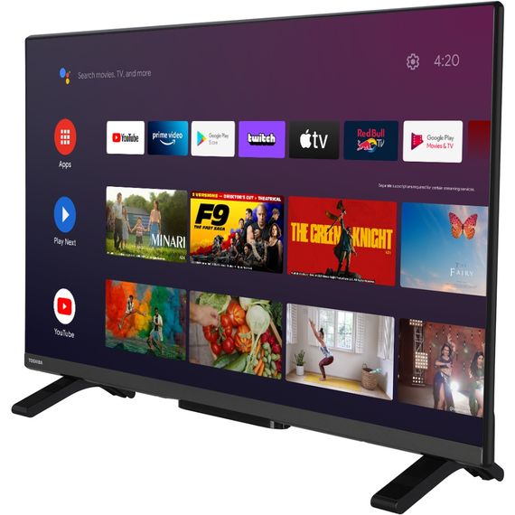 TV 32 Toshiba 32LA2E63DG FHD/LED/T2/Android 11/2 x 6W/Dolby Digital/HDMI/Wi-Fi/VESA 75 x 75 M4/Black | Зображення 7