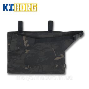 Каремат-сидушка Militex 20mm Cordura Black Multicam під броню