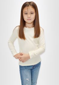 Лонгслів для дівчат шампань, 98