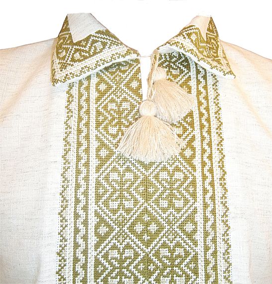Рубашка Украинская вышиванка 4629 цвет белый размер XL/XXL | Зображення 2