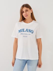Футболка з принтом жіноча GENUA G01137-0038 3XL Білий shop (2000999544699)