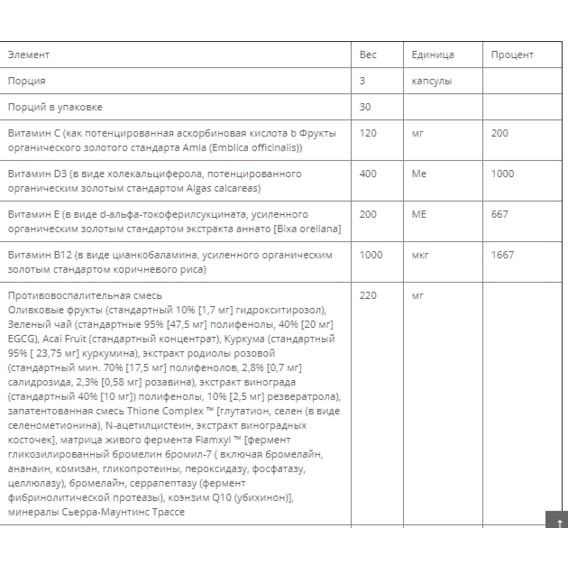 Комплекс для профилактики работы печени Nature's Plus Age Loss Liver Support 90 Caps NTP8009 | Зображення 3