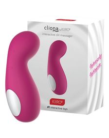 Интерактивный минивибратор для клитора Kiiroo Cliona, розовый Sex Aura